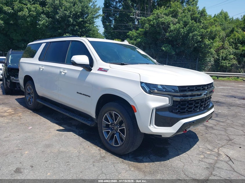 2021 Chevrolet Suburban VIN 1GNSKDKD3MR168072 — IAAI salvage auction photo