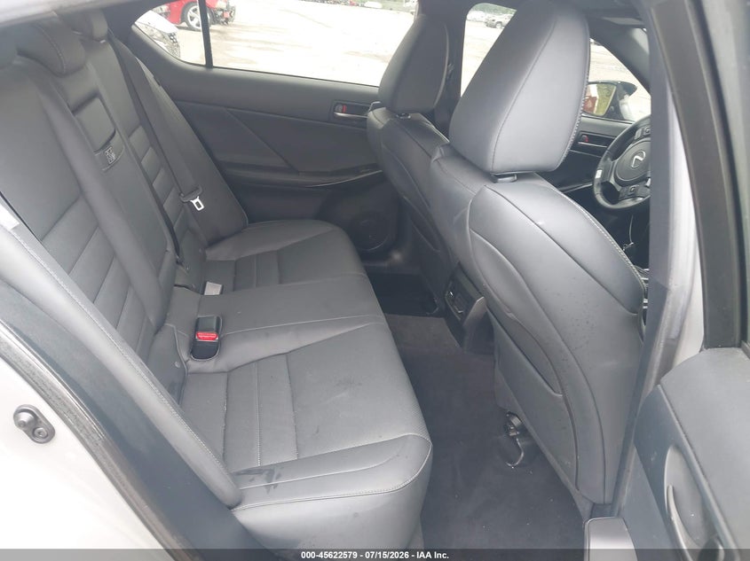 2024 Lexus Is VIN JTHGZ1B24R5080426 IAAI salvage auction — WATER/FLOOD, Salvage Title, sold $16,300 on 2026-08-25 (photo 8)