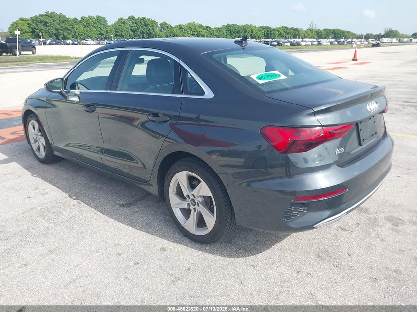 2024 Audi A3 VIN WAUGUDGY3RA042348 IAAI salvage auction — NORMAL WEAR, Salvage Title, sold $14,600 on 2026-07-19 (photo 3)