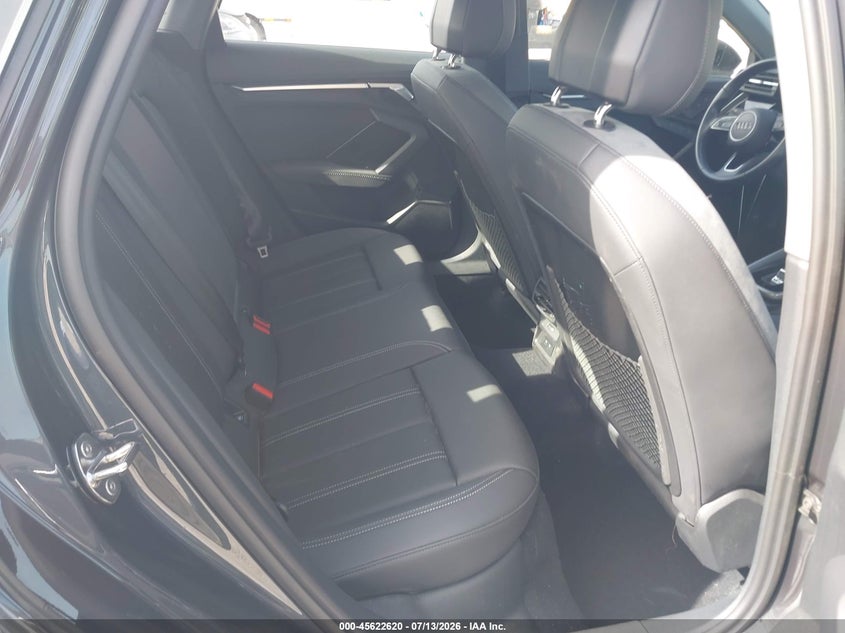 2024 Audi A3 VIN WAUGUDGY3RA042348 IAAI salvage auction — NORMAL WEAR, Salvage Title, sold $14,600 on 2026-07-19 (photo 8)