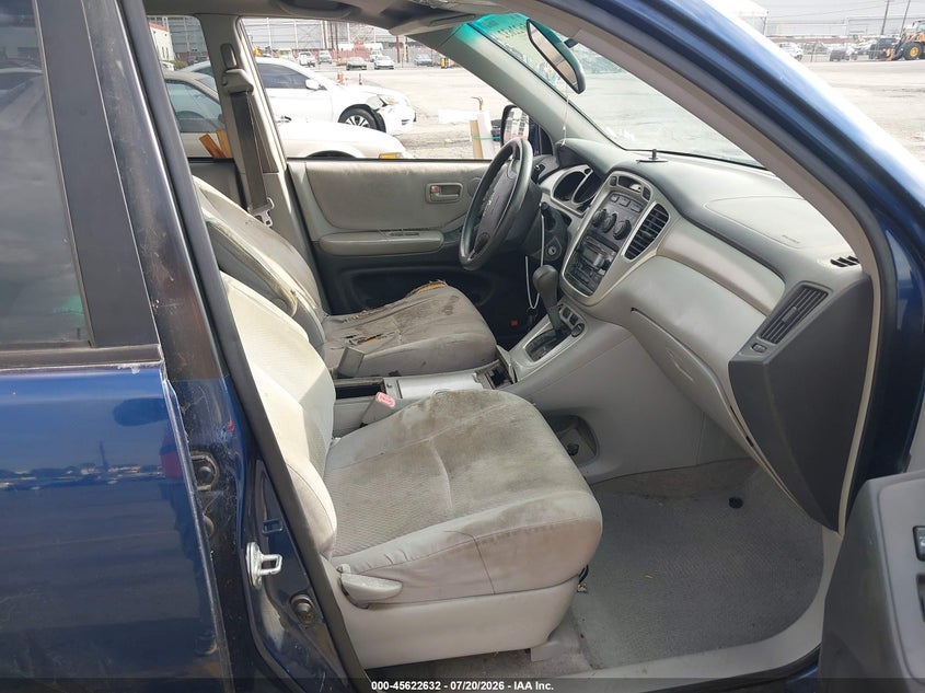 2006 Toyota Highlander VIN JTEDP21A860096917 IAAI salvage auction — NORMAL WEAR, Clear - Dealer Only (California), sold $500 on 2026-07-28 (photo 5)