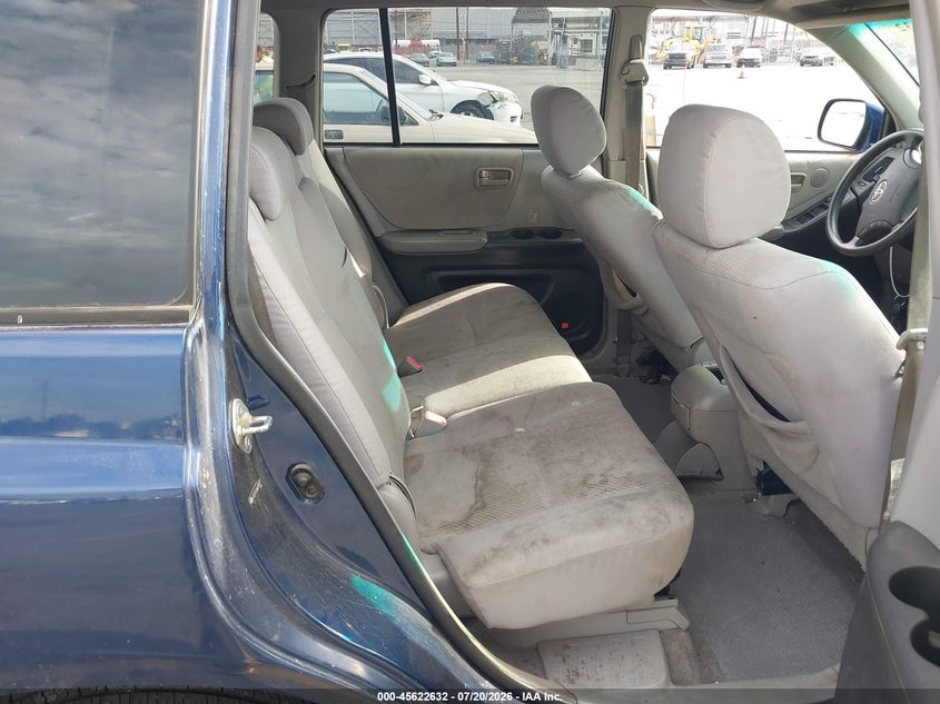 2006 Toyota Highlander VIN JTEDP21A860096917 IAAI salvage auction — NORMAL WEAR, Clear - Dealer Only (California), sold $500 on 2026-07-28 (photo 8)