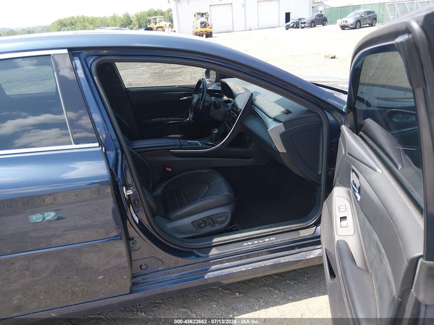 2019 Toyota Avalon VIN 4T1BZ1FB3KU027245 IAAI salvage auction — FRONT & REAR, Salvage Title, sold $9,200 on 2026-08-21 (photo 5)