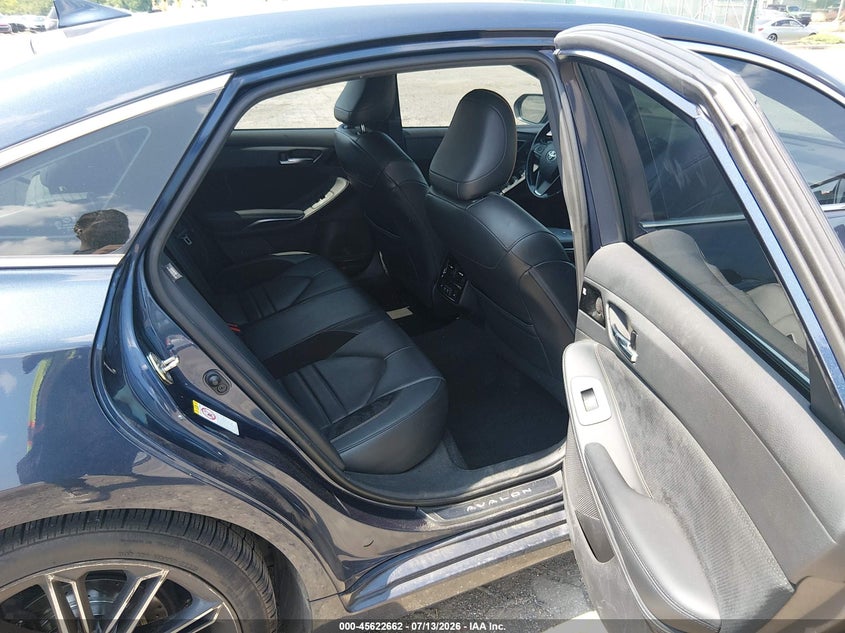 2019 Toyota Avalon VIN 4T1BZ1FB3KU027245 IAAI salvage auction — FRONT & REAR, Salvage Title, sold $9,200 on 2026-08-21 (photo 8)