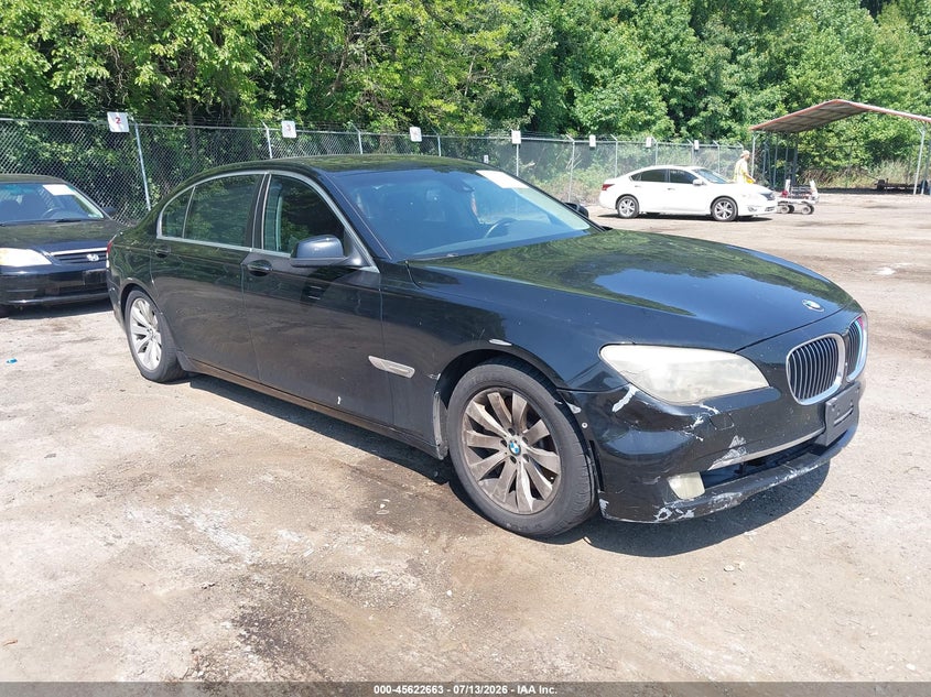 2011 BMW 7 series VIN WBAKB8C52BCY65849 IAAI salvage auction — NORMAL WEAR, Clear (Virginia), sold $125 on 2026-07-28 (photo 1)