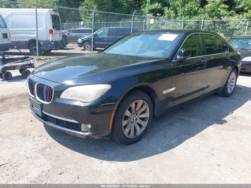 2011 BMW 7 series VIN WBAKB8C52BCY65849 IAAI salvage auction — NORMAL WEAR, Clear (Virginia), sold $125 on 2026-07-28 (photo 2)