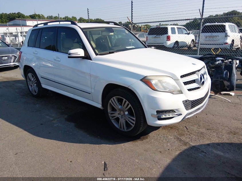 2014 Mercedes-benz Glk-klasse VIN WDCGG5HB7EG302200 IAAI salvage auction — REAR END, Salvage (North Carolina), sold $2,450 on 2026-07-31 (photo 1)