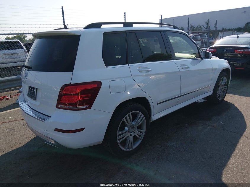 2014 Mercedes-benz Glk-klasse VIN WDCGG5HB7EG302200 IAAI salvage auction — REAR END, Salvage (North Carolina), sold $2,450 on 2026-07-31 (photo 4)