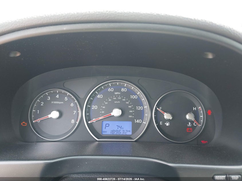 2012 Hyundai Santa fe VIN 5XYZG3AB2CG112155 IAAI salvage auction — NORMAL WEAR, Clear-Dealer Only (North Carolina), sold $1,050 on 2026-07-20 (photo 7)