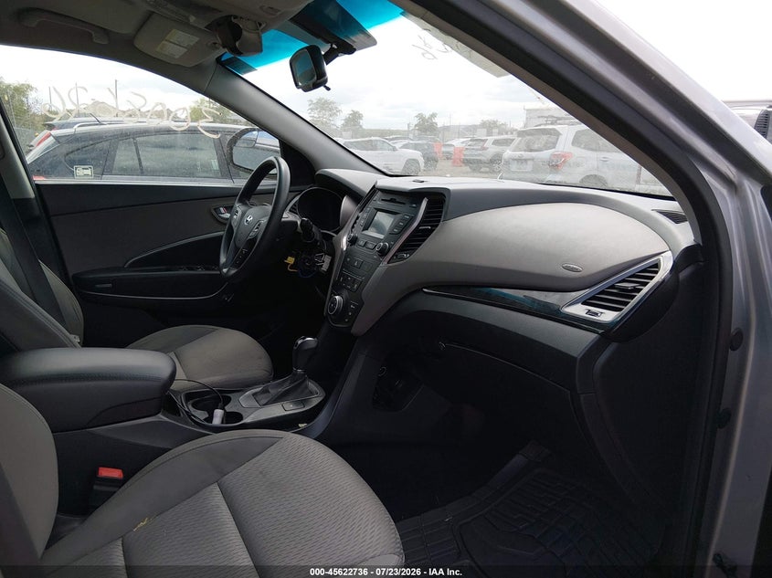 2016 Hyundai Santa fe VIN KM8SMDHF8GU152071 IAAI salvage auction — THEFT, Salvage (Illinois), sold $1,350 on 2026-09-10 (photo 5)