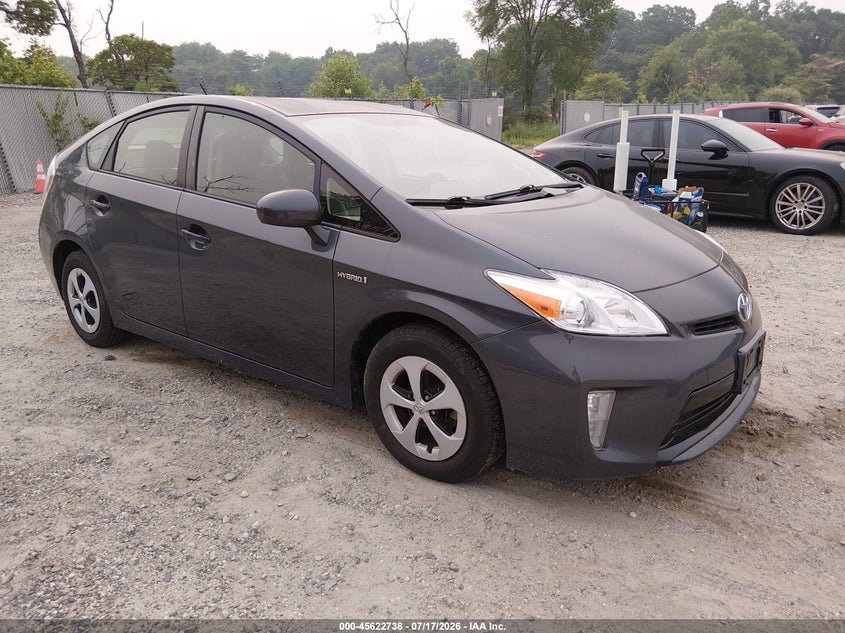 2012 Toyota Prius VIN JTDKN3DU9C1487383 IAAI salvage auction — FRONT END, Clear (New Jersey), sold $375 on 2026-07-21 (photo 1)