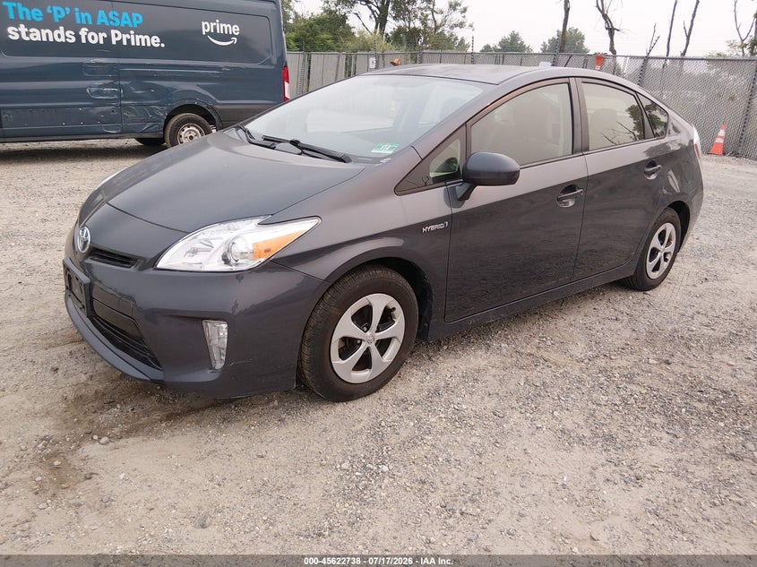 2012 Toyota Prius VIN JTDKN3DU9C1487383 IAAI salvage auction — FRONT END, Clear (New Jersey), sold $375 on 2026-07-21 (photo 2)