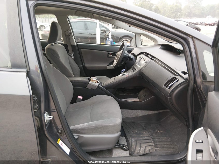 2012 Toyota Prius VIN JTDKN3DU9C1487383 IAAI salvage auction — FRONT END, Clear (New Jersey), sold $375 on 2026-07-21 (photo 5)