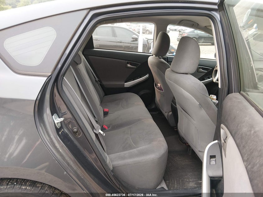 2012 Toyota Prius VIN JTDKN3DU9C1487383 IAAI salvage auction — FRONT END, Clear (New Jersey), sold $375 on 2026-07-21 (photo 8)