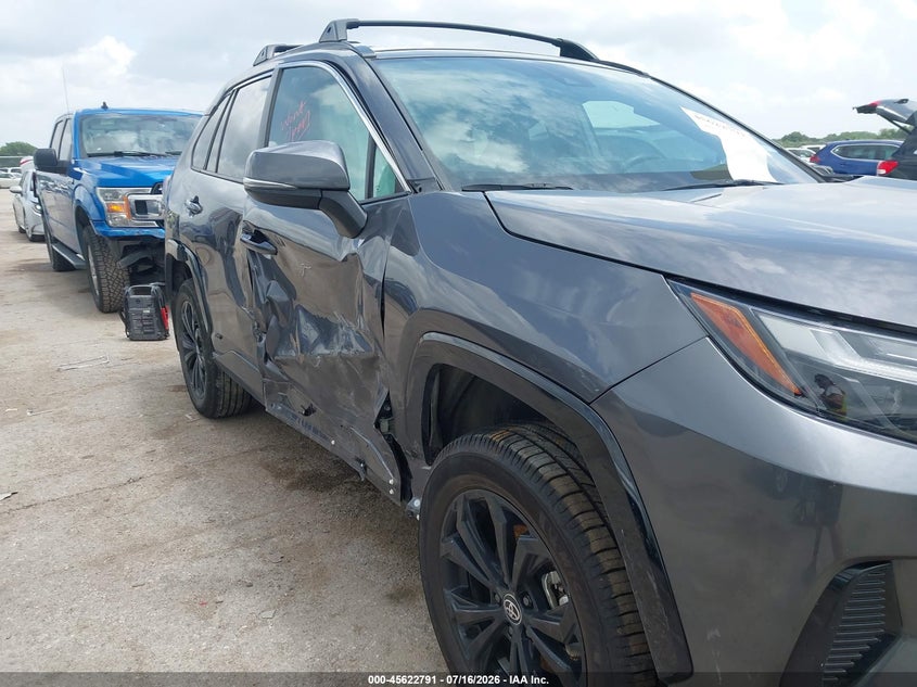 2025 Toyota Rav 4 VIN 4T3T6RFV1SU183264 IAAI salvage auction — SIDE, Original (Texas), sold $14,850 on 2026-09-22 (photo 6)