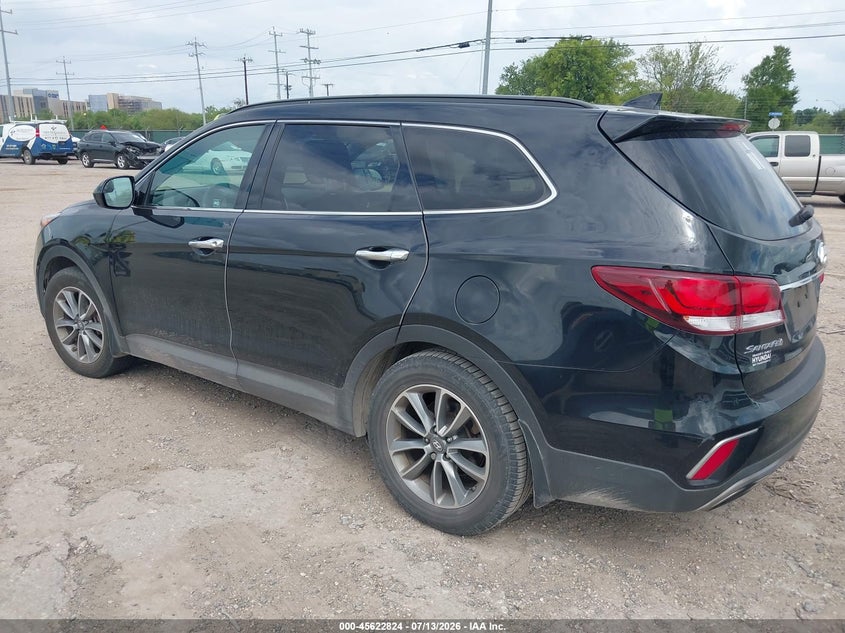 2017 Hyundai Santa fe VIN KM8SM4HF8HU234951 IAAI salvage auction — NORMAL WEAR, Clear (Connecticut), sold $1,850 on 2026-07-29 (photo 3)