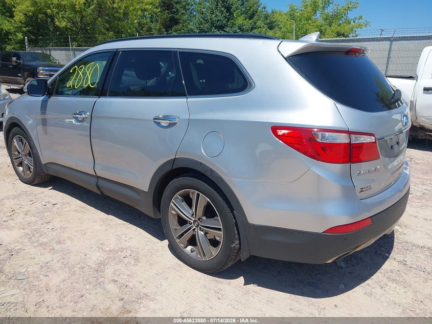 2014 Hyundai Santa fe VIN KM8SRDHF6EU087400 IAAI salvage auction — HAIL, Junk Bill Of Sale Mv2459 (Wisconsin), sold $1,700 on 2026-07-29 (photo 3)