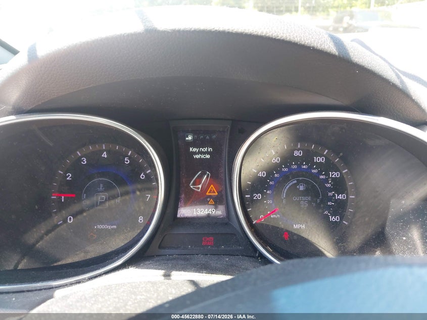 2014 Hyundai Santa fe VIN KM8SRDHF6EU087400 IAAI salvage auction — HAIL, Junk Bill Of Sale Mv2459 (Wisconsin), sold $1,700 on 2026-07-29 (photo 7)