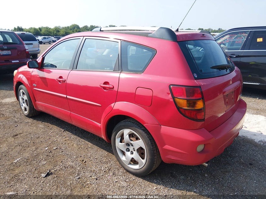 2005 Pontiac Vibe VIN 5Y2SL63865Z469892 IAAI salvage auction — NORMAL WEAR, Salvage (Ohio), sold $25 on 2026-07-29 (photo 3)