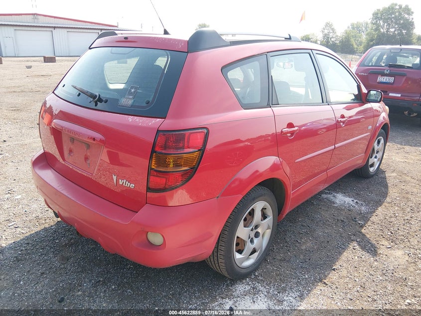 2005 Pontiac Vibe VIN 5Y2SL63865Z469892 IAAI salvage auction — NORMAL WEAR, Salvage (Ohio), sold $25 on 2026-07-29 (photo 4)