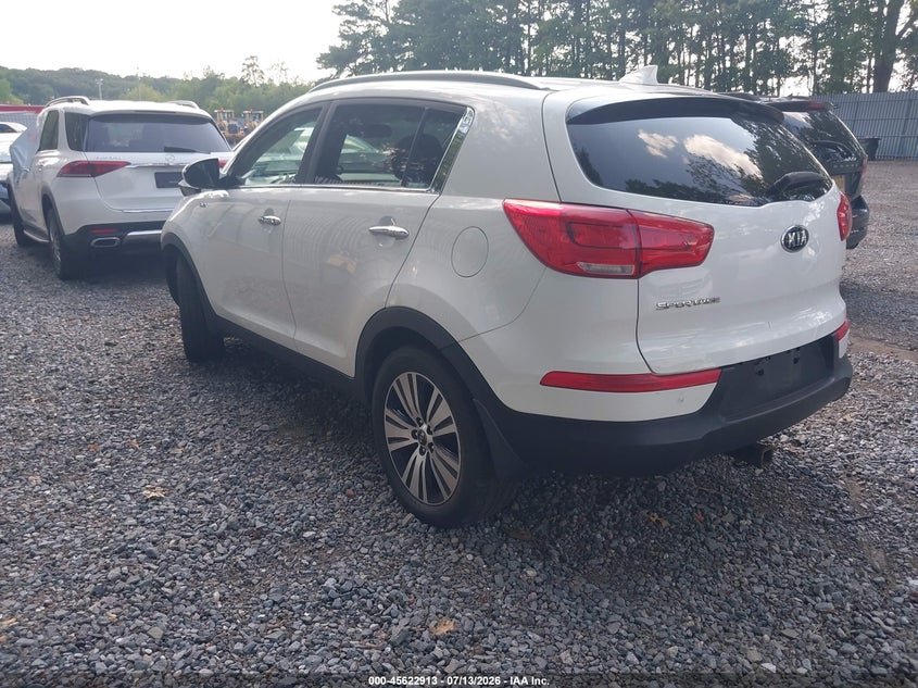 2015 Kia Sportage VIN KNDPCCAC2F7767493 IAAI salvage auction — FRONT END, Salvage Title, sold $1,150 on 2026-08-02 (photo 3)