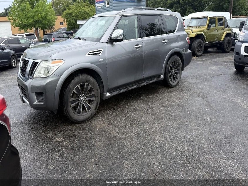 2018 Nissan Armada VIN JN8AY2NE2JX700158 IAAI salvage auction — NORMAL WEAR, Clear (Montana), sold $7,200 on 2026-07-22 (photo 2)