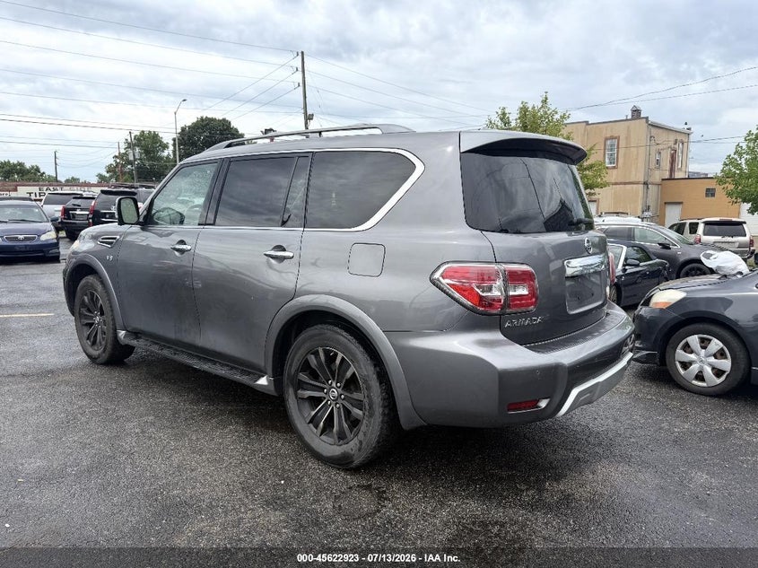 2018 Nissan Armada VIN JN8AY2NE2JX700158 IAAI salvage auction — NORMAL WEAR, Clear (Montana), sold $7,200 on 2026-07-22 (photo 3)