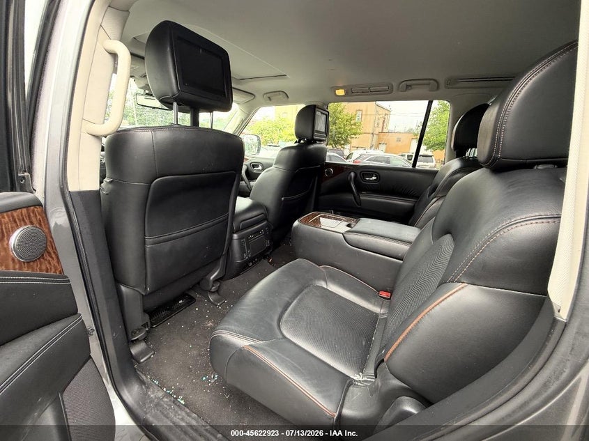 2018 Nissan Armada VIN JN8AY2NE2JX700158 IAAI salvage auction — NORMAL WEAR, Clear (Montana), sold $7,200 on 2026-07-22 (photo 8)