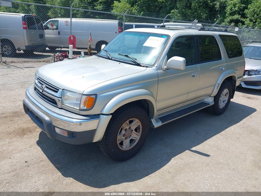 2001 Toyota 4runner VIN JT3HN86RX19045022 IAAI salvage auction — NORMAL WEAR, Clear (Maryland), sold $825 on 2026-07-21 (photo 2)