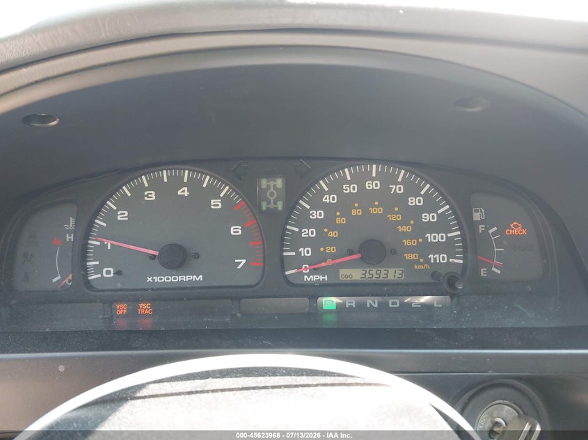 2001 Toyota 4runner VIN JT3HN86RX19045022 IAAI salvage auction — NORMAL WEAR, Clear (Maryland), sold $825 on 2026-07-21 (photo 7)