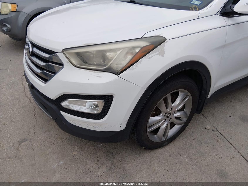 2013 Hyundai Santa fe VIN 5XYZU3LAXDG038790 IAAI salvage auction — NORMAL WEAR, Clear (Illinois), sold $2,850 on 2026-07-20 (photo 6)