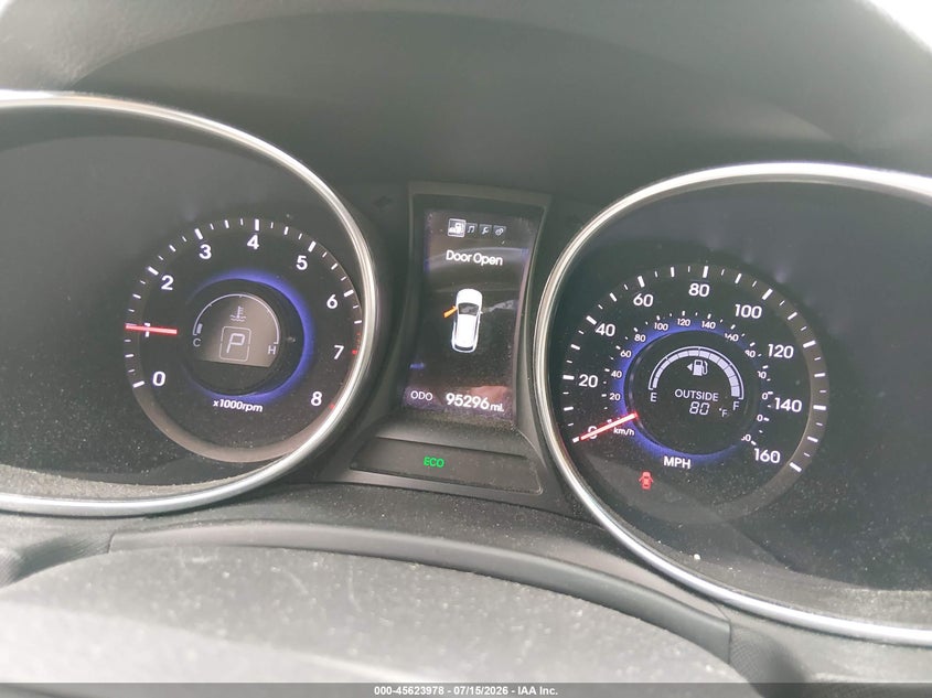 2013 Hyundai Santa fe VIN 5XYZU3LAXDG038790 IAAI salvage auction — NORMAL WEAR, Clear (Illinois), sold $2,850 on 2026-07-20 (photo 7)