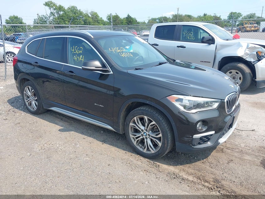 2016 BMW X1 VIN WBXHT3C35GP886287 IAAI salvage auction — NORMAL WEAR, Clear (Virginia), sold $1,775 on 2026-07-28 (photo 1)
