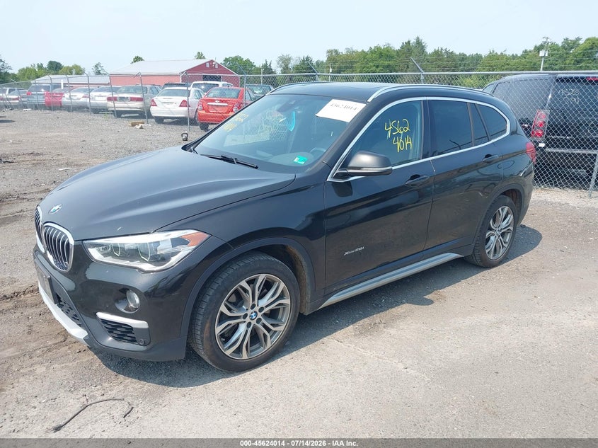2016 BMW X1 VIN WBXHT3C35GP886287 IAAI salvage auction — NORMAL WEAR, Clear (Virginia), sold $1,775 on 2026-07-28 (photo 2)