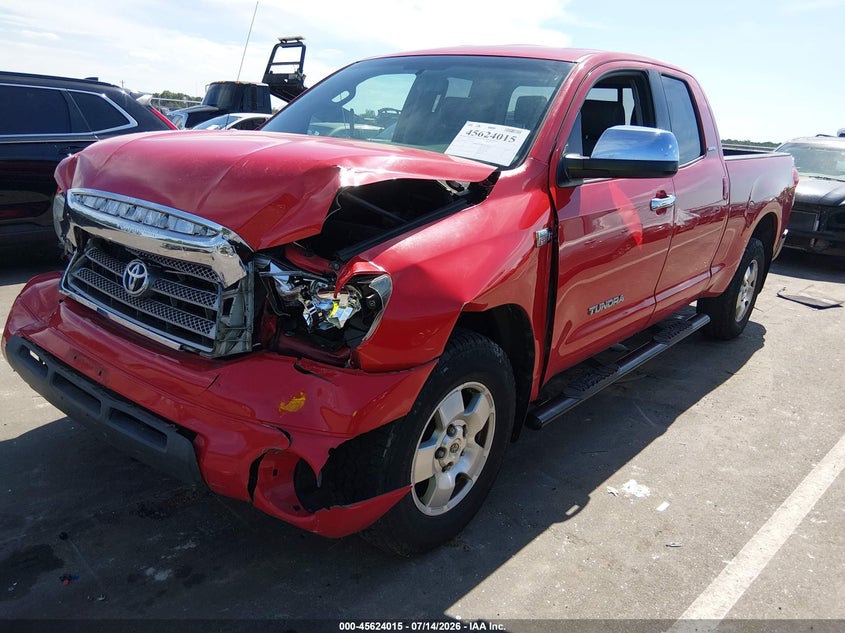 2007 Toyota Tundra VIN 5TFBV58177X019845 IAAI salvage auction — FRONT END, Salvage (North Carolina), sold $3,550 on 2026-08-02 (photo 2)