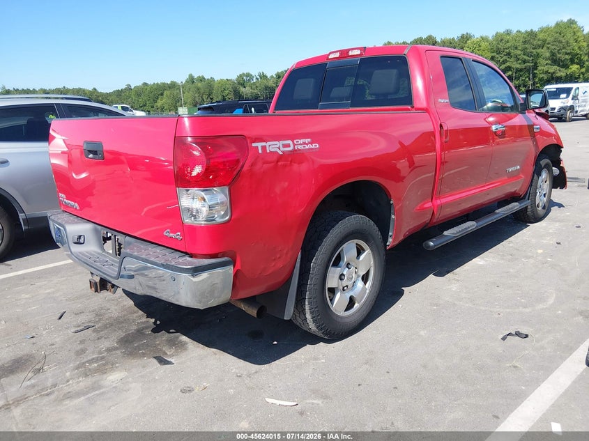 2007 Toyota Tundra VIN 5TFBV58177X019845 IAAI salvage auction — FRONT END, Salvage (North Carolina), sold $3,550 on 2026-08-02 (photo 4)