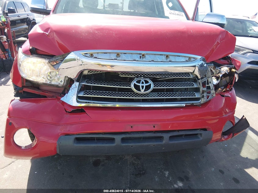2007 Toyota Tundra VIN 5TFBV58177X019845 IAAI salvage auction — FRONT END, Salvage (North Carolina), sold $3,550 on 2026-08-02 (photo 6)