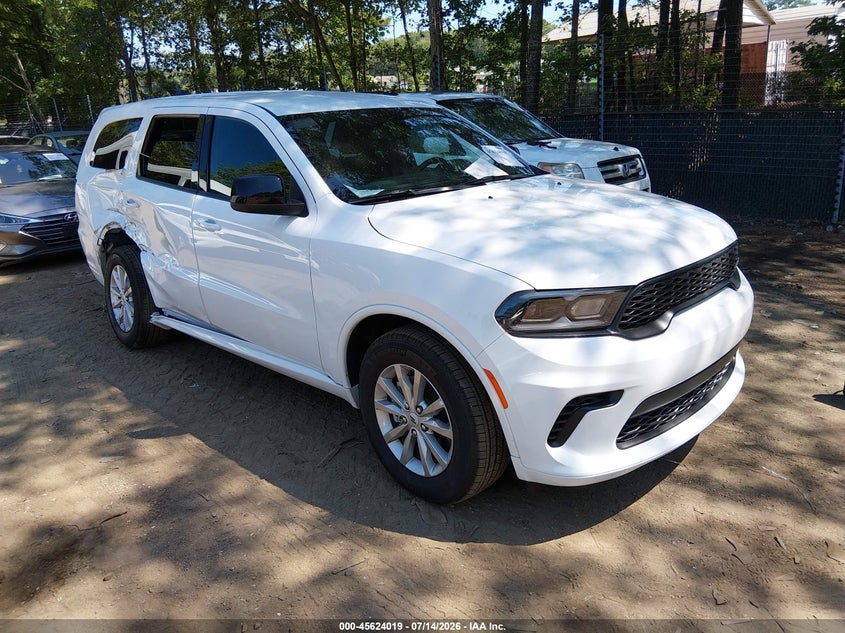 2026 Dodge Durango VIN 1C4RDHDG9TC215428 IAAI salvage auction — RIGHT SIDE, Enterprise Vehicles Clear Only (Florida), sold $20,000 on 2026-07-30 (photo 1)