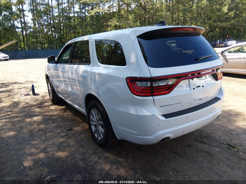 2026 Dodge Durango VIN 1C4RDHDG9TC215428 IAAI salvage auction — RIGHT SIDE, Enterprise Vehicles Clear Only (Florida), sold $20,000 on 2026-07-30 (photo 3)