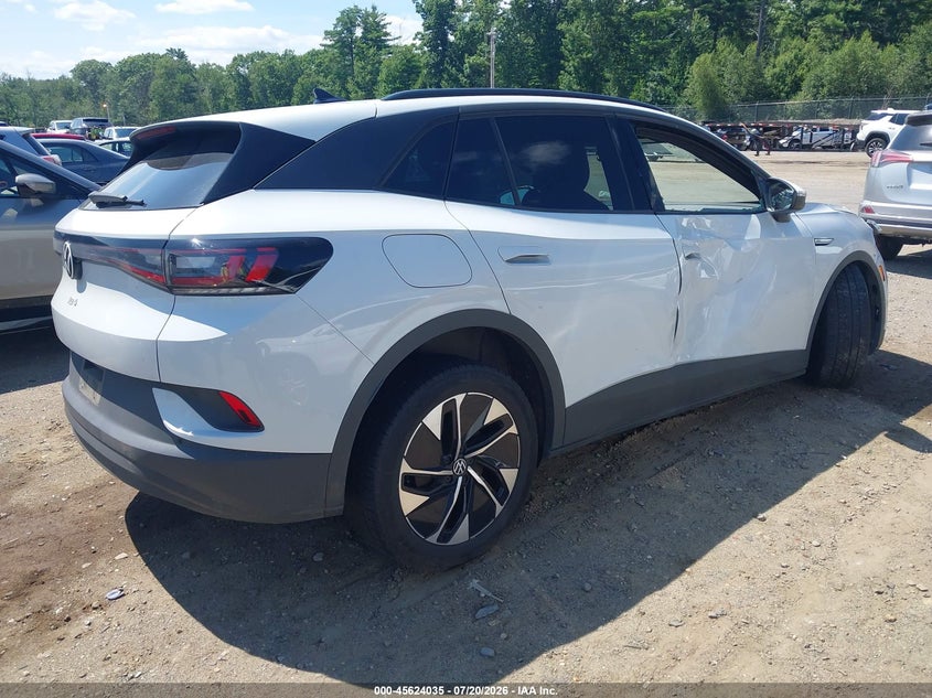 2022 Volkswagen Id.4 VIN WVGRMPE22NP070950 IAAI salvage auction — LEFT SIDE, Salvage (Massachusetts), sold $7,175 on 2026-08-14 (photo 4)