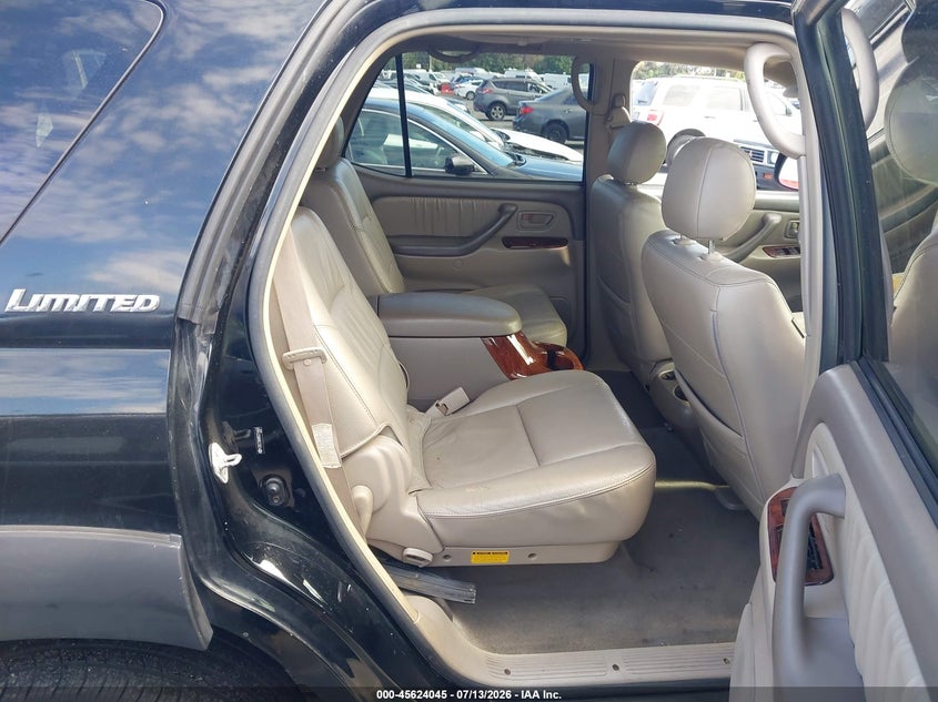 2006 Toyota Sequoia VIN 5TDZT38A06S274463 IAAI salvage auction — NORMAL WEAR, Clear - Dealer Only (California), sold $825 on 2026-07-30 (photo 8)