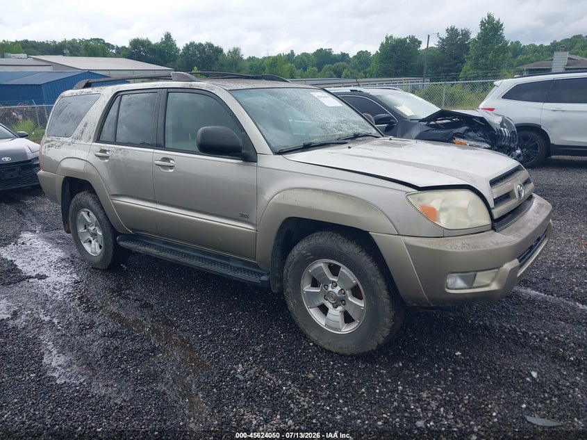 2004 Toyota 4runner VIN JTEZU14R540030820 IAAI salvage auction — NORMAL WEAR, Clear (South Carolina), sold $725 on 2026-07-28 (photo 1)