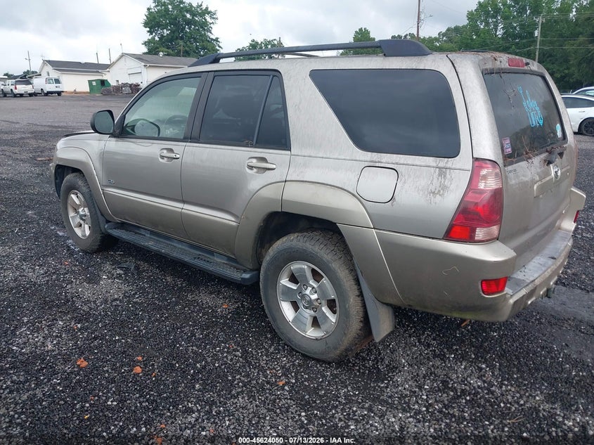2004 Toyota 4runner VIN JTEZU14R540030820 IAAI salvage auction — NORMAL WEAR, Clear (South Carolina), sold $725 on 2026-07-28 (photo 3)