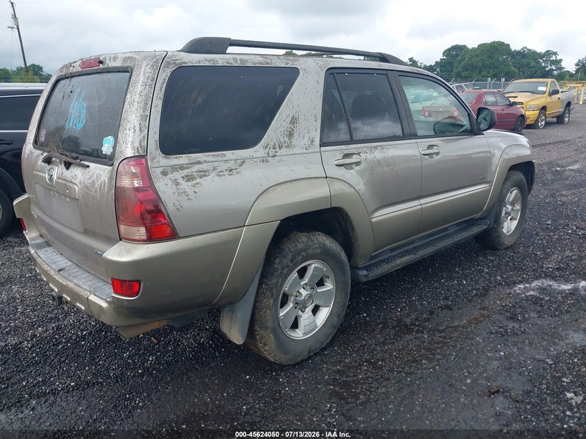 2004 Toyota 4runner VIN JTEZU14R540030820 IAAI salvage auction — NORMAL WEAR, Clear (South Carolina), sold $725 on 2026-07-28 (photo 4)