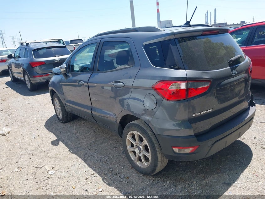 2018 Ford Ecosport VIN MAJ6P1UL4JC173980 IAAI salvage auction — NORMAL WEAR, Clear (Indiana), sold $475 on 2026-07-22 (photo 3)