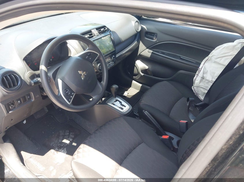 2024 Mitsubishi Mirage VIN ML32AUHJXRH028724 IAAI salvage auction — SIDE, Salvage Title, sold $1,950 on 2026-07-28 (photo 5)