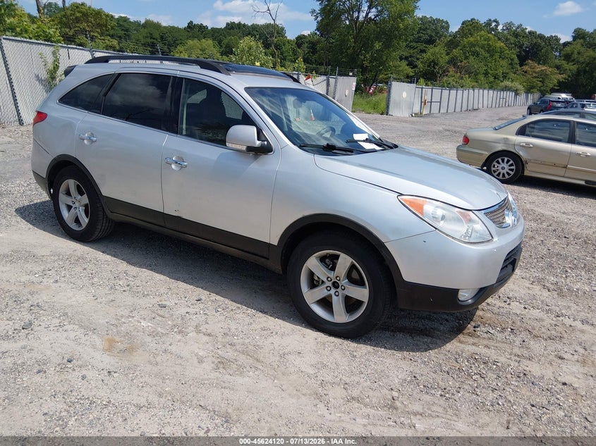 2007 Hyundai Veracruz VIN KM8NU13C47U018845 IAAI salvage auction — NORMAL WEAR, Clear (New Jersey), sold $25 on 2026-07-21 (photo 1)