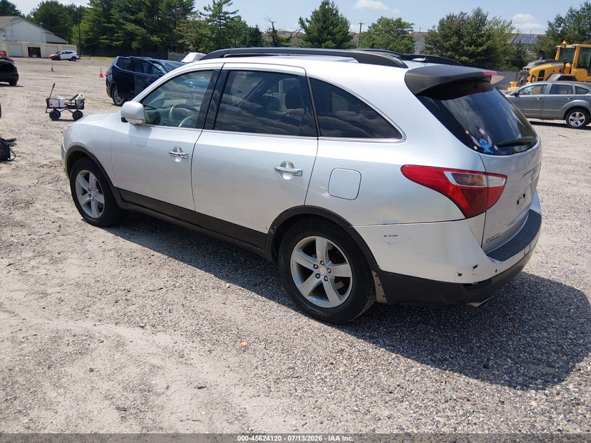 2007 Hyundai Veracruz VIN KM8NU13C47U018845 IAAI salvage auction — NORMAL WEAR, Clear (New Jersey), sold $25 on 2026-07-21 (photo 3)