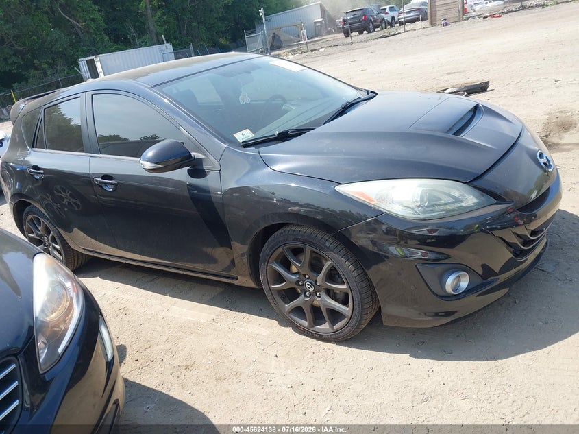 2013 Mazda 3 VIN JM1BL1L34D1756121 IAAI salvage auction — FRONT END, Clear (Massachusetts), sold $625 on 2026-07-28 (photo 1)