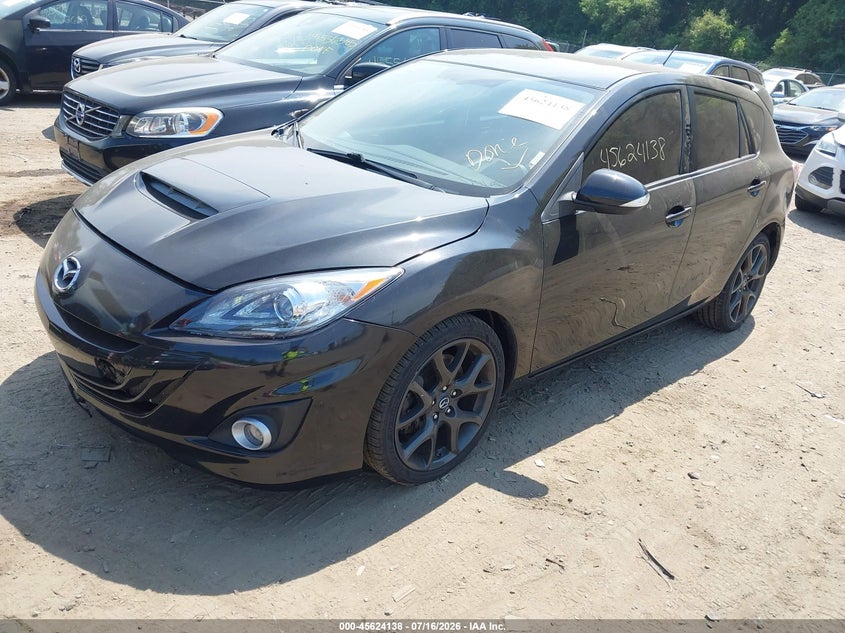2013 Mazda 3 VIN JM1BL1L34D1756121 IAAI salvage auction — FRONT END, Clear (Massachusetts), sold $625 on 2026-07-28 (photo 2)